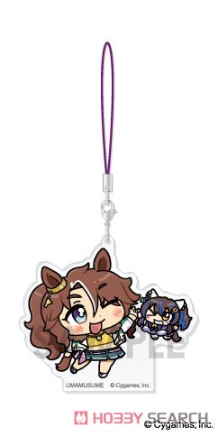 ウマ娘 プリティーダービー アクリルストラップ～ぬいぐるみといっしょ～ Vol.3 (8個セット) (キャラクターグッズ) 商品画像9