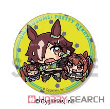 ウマ娘 プリティーダービー トレーディング缶バッジ～ぬいぐるみといっしょ～ Vol.3 (8個セット) (キャラクターグッズ) 商品画像3