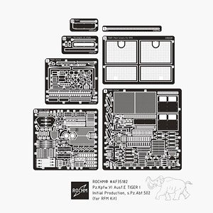 Tiger I Initial, s.Pz.Abt.502 (RFM) (Plastic model)