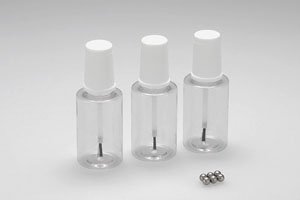 Plastic Bottle with Brush (Thin Bottle / Small Brush) (Hobby Tool)