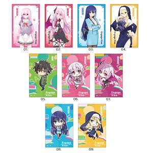 Engage Kiss Satin Sticker 01 Vol.1 (Set of 9) (Anime Toy)