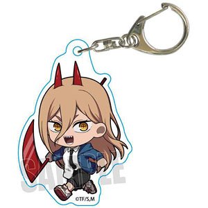 Tekutoko Acrylic Key Ring Chainsaw Man Power (Anime Toy)