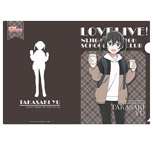 Love Live! Nijigasaki High School School Idol Club A4 Clear File (Autumn Winter Outing) 1. Yu Takasaki (Anime Toy)