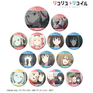 TVアニメ「リコリス・リコイル」 トレーディング場面写和紙缶バッジ (13個セット) (キャラクターグッズ)