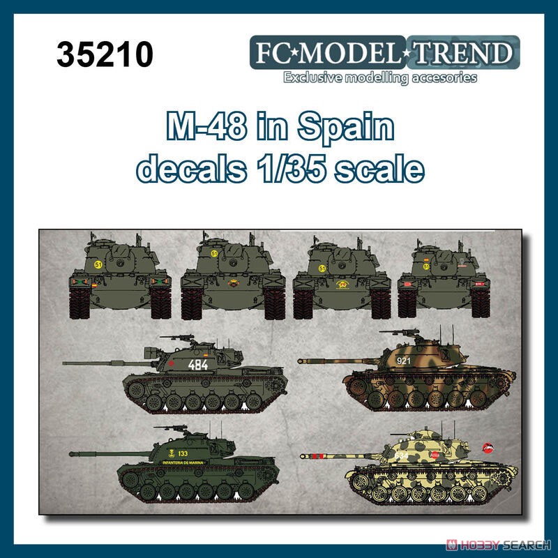 M48 in Spain (Decal) Item picture1