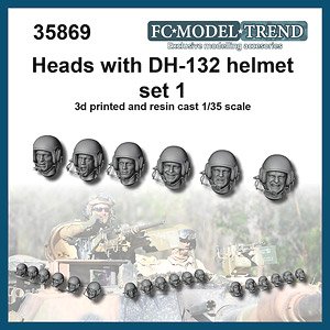 DH-132ヘルメット装着ヘッドセット1 (プラモデル)