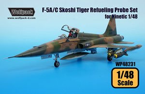 F-5A/C Skoshi Tiger Refueling Probe Set (for Kinetic) (Plastic model)