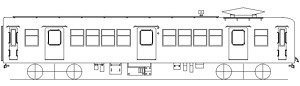 16番(HO) 十和田観光電鉄 モハ3800形 キット (組み立てキット) (鉄道模型)