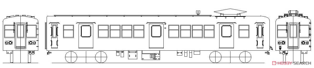 16番(HO) 十和田観光電鉄 モハ3800形 キット (組み立てキット) (鉄道模型) その他の画像1