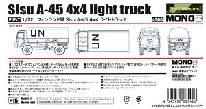 Finnish Defence Forces Sisu A-45 4x4 Lightweight Truck (Plastic model)