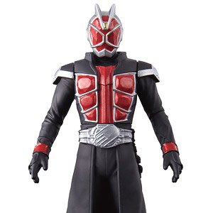 Kamen Rider Soft Vinyl Series Kamen Rider Wizard Flame Style (Character Toy)