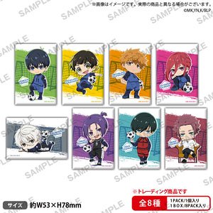 ブルーロック しかくい缶バッジコレクション (8個セット) (キャラクターグッズ)