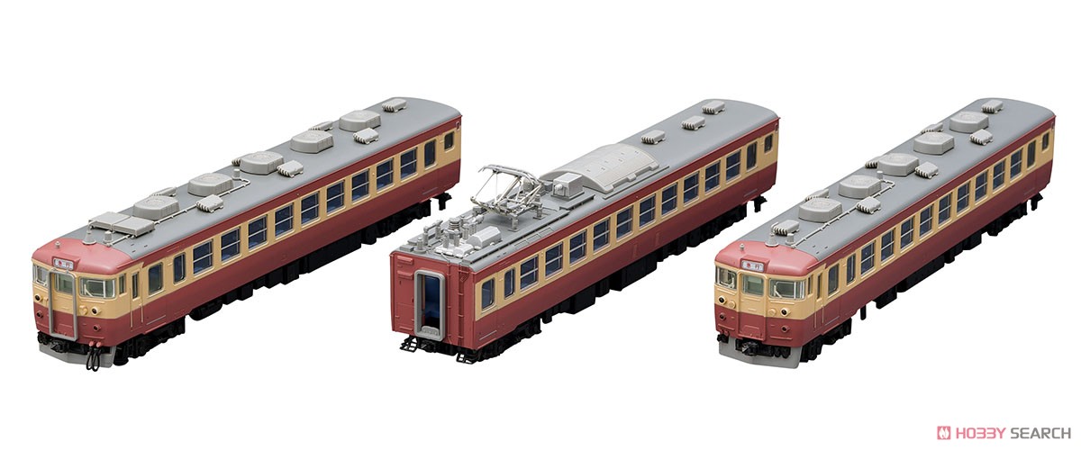 J.N.R. Ordinary Express Series 453 `Tokiwa` Additional Set (Add-On 3-Car Set) (Model Train) Item picture1