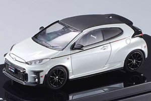 トヨタ GR ヤリス RZ ハイパフォーマンス GR パーツ プラチナホワイトパールマイカ (ミニカー)