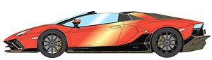 Lamborghini Aventador LP780-4 Ultimae Roadster 2021 (Nireo Wheel) アランチオクサント (ミニカー)