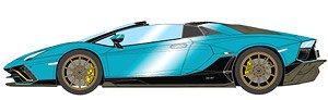Lamborghini Aventador LP780-4 Ultimae Roadster 2021 (Nireo Wheel) Verde Altemise (Diecast Car)