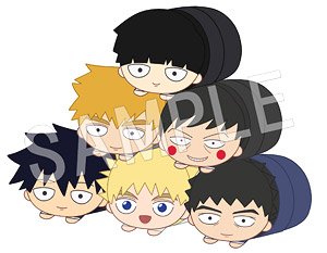 Mob Psycho 100 III Mochikororin Plush Mascot Vol.1 (Set of 6) (Anime Toy)