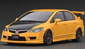 Honda Civic (FD2) Type R Yellow (Diecast Car)