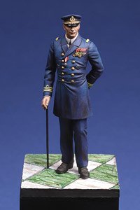 Austro-Hungarian Naval Officer WW I - Gottfried von Banfield (Plastic model)