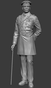 WW.I オーストリア・ハンガリー海軍将校 ゴットフリート・フォン・バンフィールド (プラモデル)