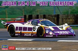 Jaguar XJR-8 LM `1987 Silver Stone` (Model Car)