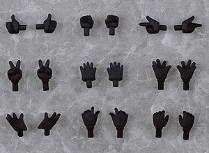 Nendoroid Doll: Hand Parts Set Gloves Ver. (Black) (PVC Figure)