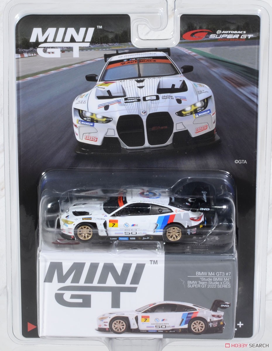 BMW M4 GT3 SUPER GT Series 2022 #7 BMW Team Studie x CSL (LHD) Japan Exclusive (Diecast Car) Package1