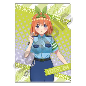 映画「五等分の花嫁」 Police style A4クリアファイル 中野四葉 (キャラクターグッズ)