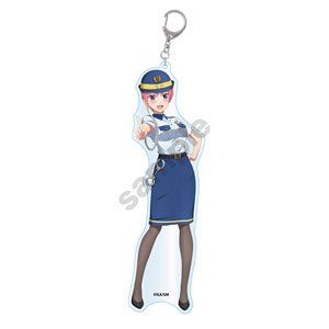 映画「五等分の花嫁」 Police style アクリルキーホルダーBIG 中野一花 (キャラクターグッズ)