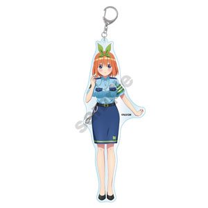 映画「五等分の花嫁」 Police style アクリルキーホルダーBIG 中野四葉 (キャラクターグッズ)