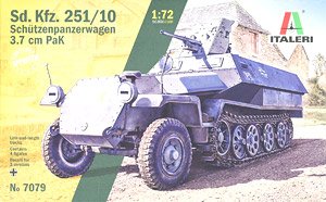 Sd.Kfz. 251 /10 3.7cm Anti-tank Self-Propelled Gun (Plastic model)