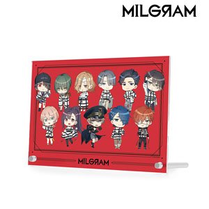 MILGRAM -ミルグラム- 集合 公式ちびキャラ Season 2 ver. アクリルパネル (キャラクターグッズ)