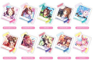 アクリルバッジ ウマ娘 プリティーダービーVol.2 B BOX (10個セット) (キャラクターグッズ)