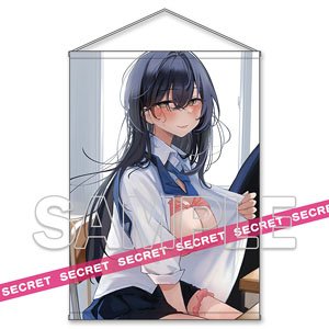 猫麦描き下ろし 気になるあの子の無邪気なイタズラ▼ X-RATEDタペストリー 【B1】 (キャラクターグッズ)