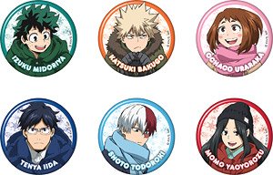 僕のヒーローアカデミア キャラバッジコレクション 雪かき (6個セット) (キャラクターグッズ)