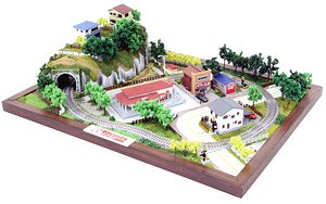 (Z) Wall Hanging Diorama Set (Model Train)