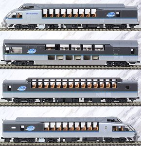 1/80(HO) J.R. Hokkaido Series KIHA183 `Crystal Express` Four Car Set Finished Model w/Interior (4-Car Set) (Pre-colored Completed) (Model Train)