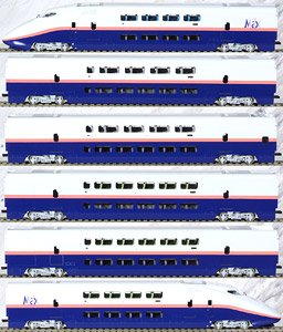 (HO) JR東日本 E1系新幹線「MAX」 2次車 新塗装 基本6両Cセット 完成品インテリア付き仕様 (基本・6両セット) (塗装済み完成品) (鉄道模型)