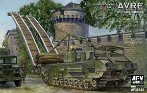 Churchill MK.4 AVRE with SBG Bridge (Plastic model)
