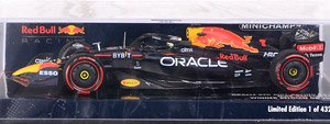 オラクル レッド ブル レーシング RB18 マックス・フェルスタッペン ベルギーGP 2022 ウィナー (ミニカー)