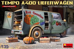 Tempo A400 Lieferwagen. Vegetable Delivery Van (Plastic model)