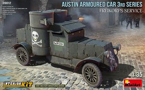 Austin Armoured Car 3rd Series: Freikorps Service. Interior Kit (Plastic model)