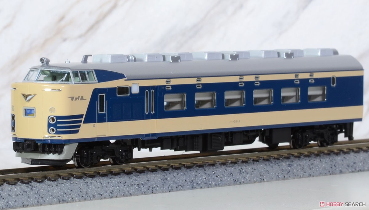 Series 581 (Slit Typhon) Standard Seven Car Set (Basic 7-Car Set) (Model Train) Item picture3