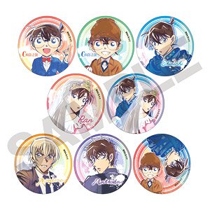 名探偵コナン トレーディング缶バッジ (8個セット) (キャラクターグッズ)