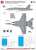 現用 アメリカ海軍 艦上戦闘機 F/A-18 デカールセット ムービーコレクション No.8 「トップガン」 2022 (ハセガワ用) 設計図1