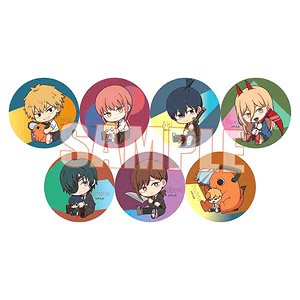 Trading Can Badge Chainsaw Man Gyugyutto (Set of 7) (Anime Toy)