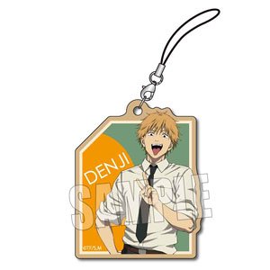 Wooden Tag Strap Chainsaw Man Denji (Anime Toy)