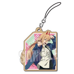 Wooden Tag Strap Chainsaw Man Power (Anime Toy)