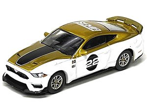SEMA SHOW 限定 2021 フォード マスタング マッハ1 ホワイト/ゴールド (ミニカー)