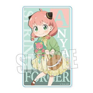 Acrylic Card Spy x Family Anya Forger (Spring Ver.) (Anime Toy)